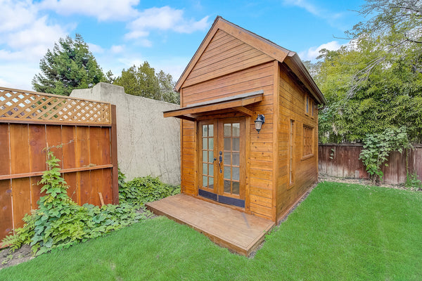 How to Transform a Shed into the Perfect Backyard Office