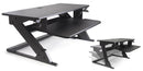 Helium Surface Sit-to-Stand Desk Converter