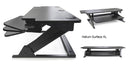Helium Surface Sit-to-Stand Desk Converter