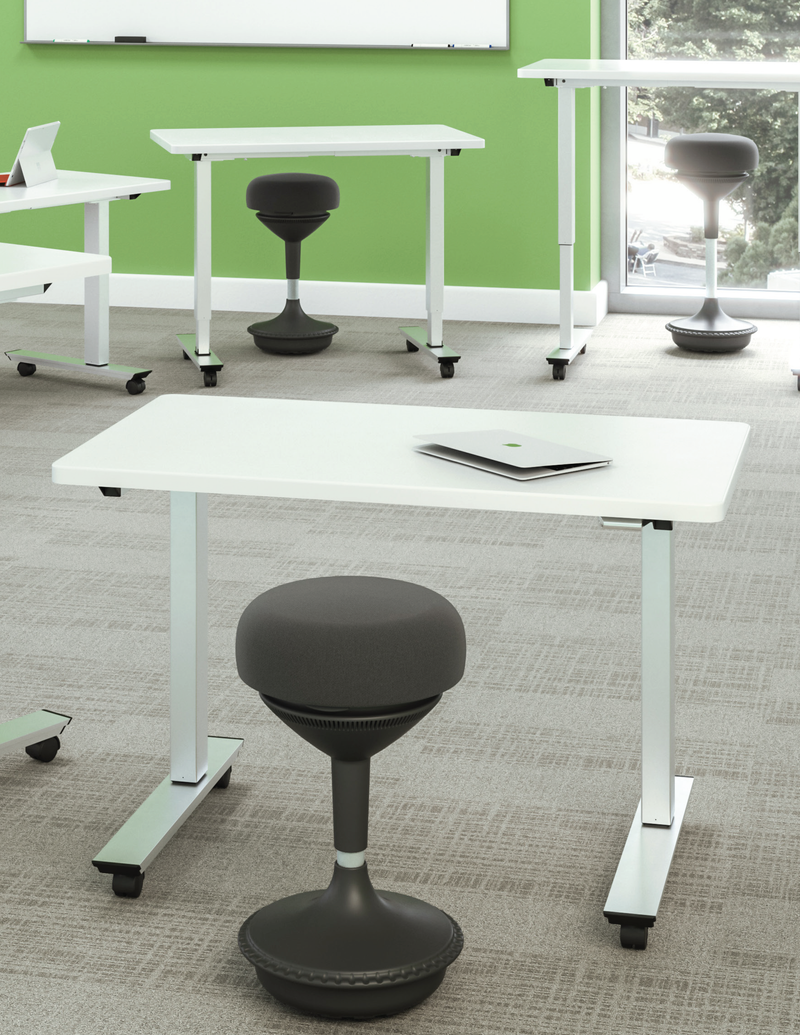 Birdi Perching stool - with sit to stand office desk