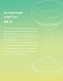 Birdi Perching stool - ergonomic wellness